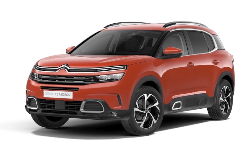 Citroen C5 Suv Aircross 2018 lyžiny